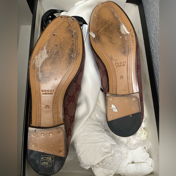 Gucci GG print horse-bit loafers - Picture 4 of 6